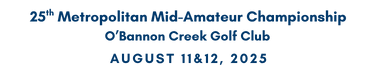 25 Met Mid-Am Slider