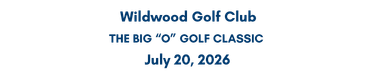 The Big O Golf Classic